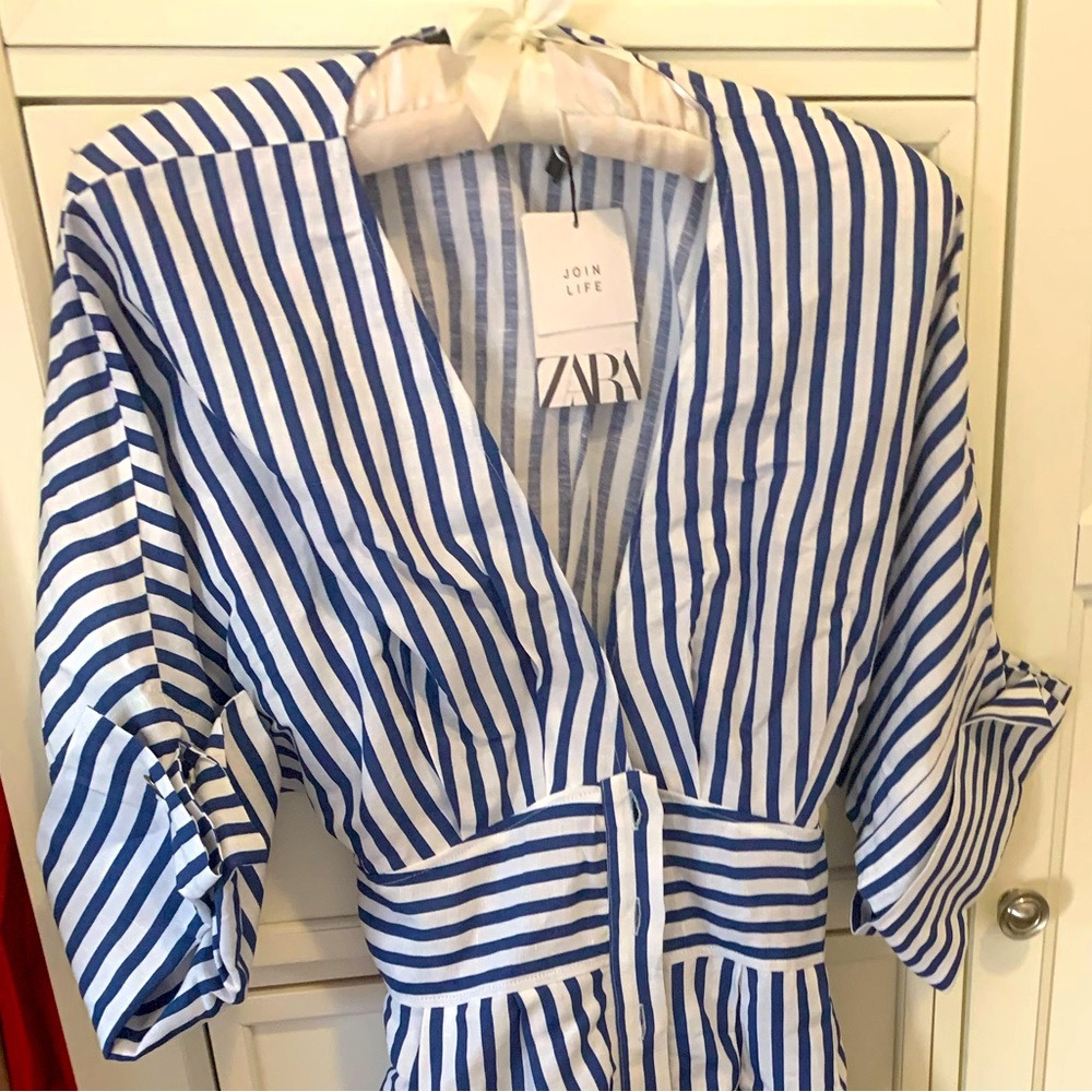 Zara linen dress